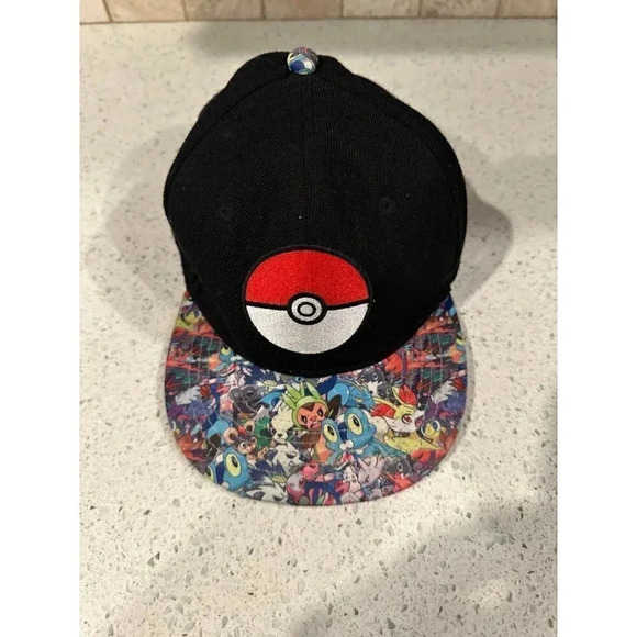 Pokemon 2015 /Pikachu/Squirtle/Bulbasaur/Charmander  Snapback Cap/Hat h2 - Picture 2 of 4